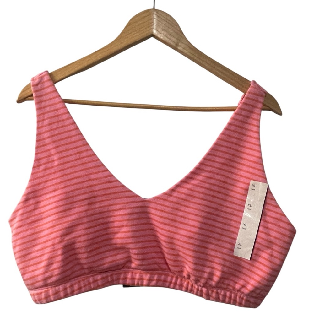 Joylab Women’s Pink Striped Brallete XL‎